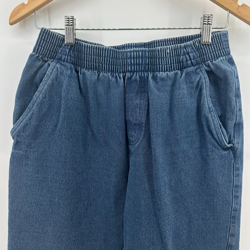 LD Sport International Jeans Mens M Blue Denim‎ Cotton Cropped Pull On Everyday